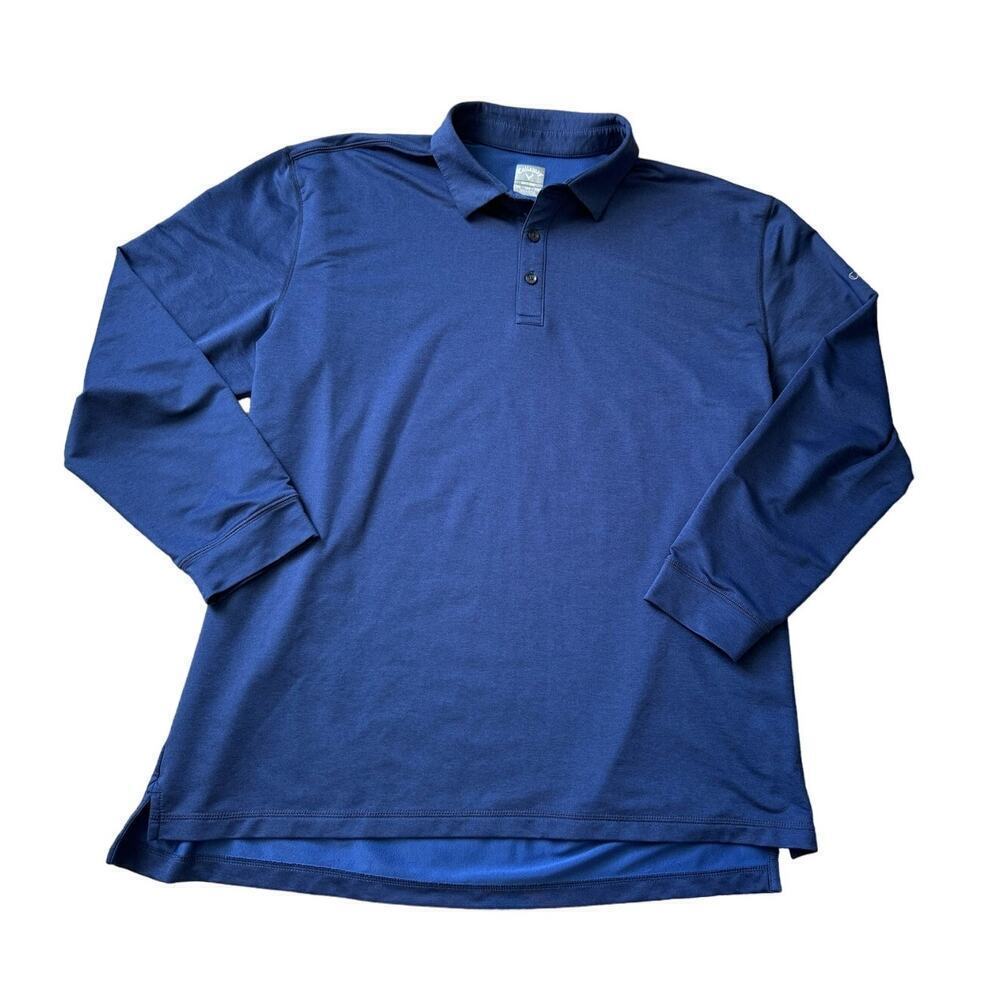 Callaway Golf Shirt - Long Sleeve, pullover, mid weight, size XXL, OPTI-DRY